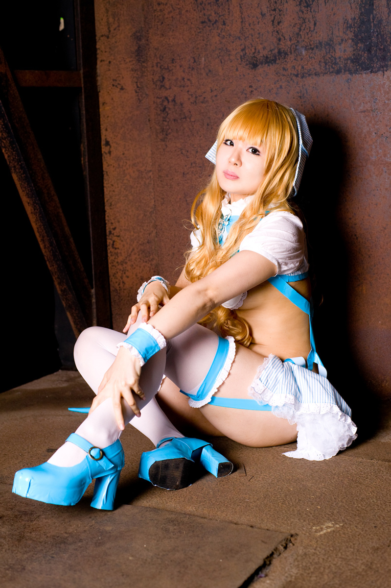 [Cosplay]  Night Cocoon Lovely  Hot Cosplayer gets naked